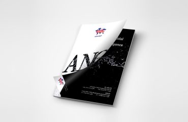 طراحی جلد کاتالوگ هولدینگ ANG
